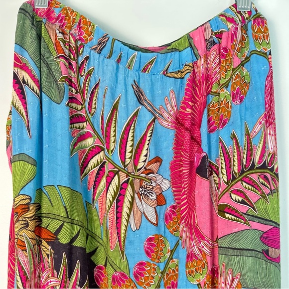 RACHEL Rachel Roy Tropical Print Wrap Maxi Skirt - Picture 5 of 11